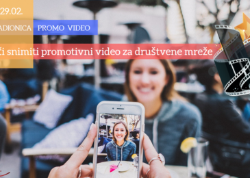 PRIJAVI SE NA OBUKU: Promo Video priča za vas
