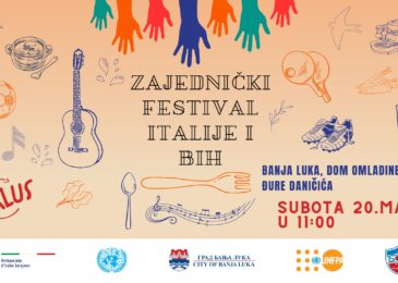 Italijanska kuhinja i sjajan muzički program: Pridružite se zajedničkom festivalu Italije i BiH u Domu omladine