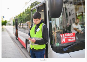 Počela izrada Studije javnog prevoza: U toku brojanje i anketiranje putnika