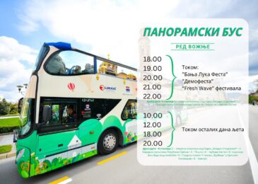 Tokom ljeta: Panoramski bus na raspolaganju svim sugrađanima i turistima