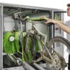 Prva javna praonica za bicikle u Austriji